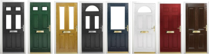 Composite door designs